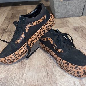 Limited Edition Cheetah Print Vans